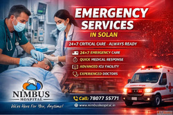 Hospital with emergency services in Solan