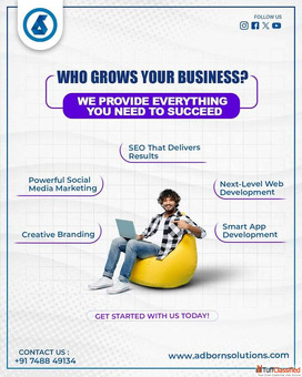 Best Digital Marketing Company in Nagpur Adborn Solutions - SEO PPC Social Media Marketing