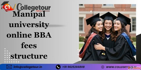 Manipal university online BBA fees structure