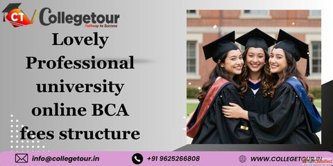 Lovely Professional university online BCA fees structure
