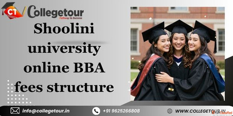 Shoolini university online BBA fees structure