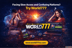 Facing Slow Access and Confusing Platforms Try World777