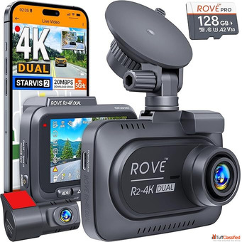 Compact Powerful Mini Dash Cam - Capture Every Drive with ROVE