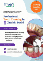 Best Teeth Cleaning Scaling in Charkhi Dadri Triveni Dental