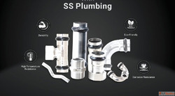 SS Pipes Fittings for Industrial Commercial Use