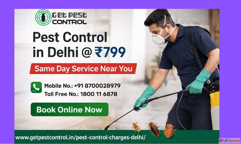 Pest Control Charges in Delhi 2026 - Price List Cost Guide Services