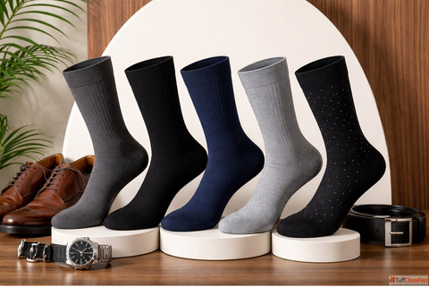 Premium Mens Formal Socks by Yadav Products - Comfortable Stylish Durable