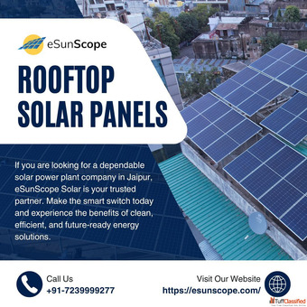 Comprehensive Solar Projects in Jaipur by eSunScope Solar