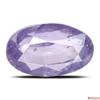 Purple Sapphire Gemstone Rashi Ratan Bhagya