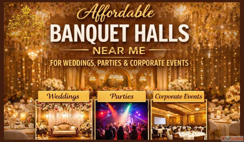 Affordable Banquet Halls Near Me for Weddings- BookMyBanquets