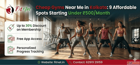 Cheap Gym Near By Kolkata with Modern Equipment - Fitnet Gym