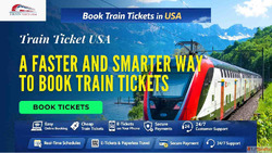 Book Affordable Train Tickets USA Online
