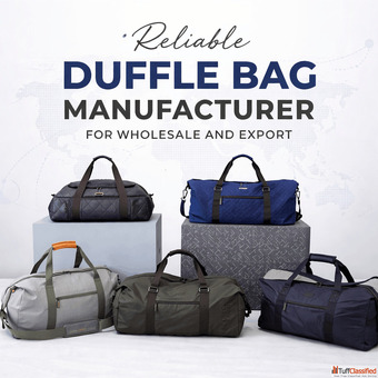 Reliable Duffle Bag Manufacturer for Wholesale and Export