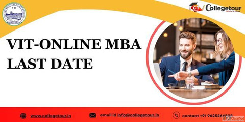 Vit-online mba last date