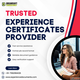 Experience Certificates Provider in Hyderabad