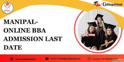 manipal- online bba admission last date