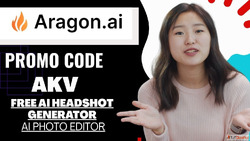Aragon AI Promo Code AKV Free AI Headshot Generator 15 OFF