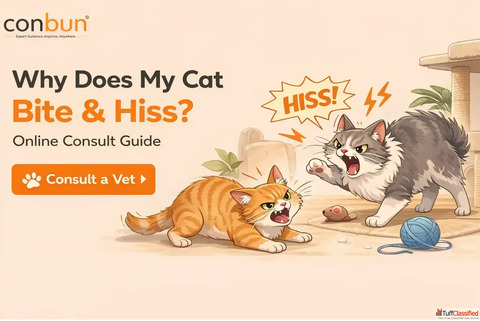 Why Does My Cat Bite Hiss Online Consultation Guide