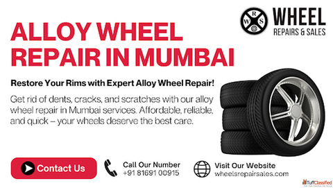 Alloy Wheel Repair in Mumbai Expert Rim Fix Scratch Repair Services