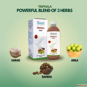 Triphala Juice Benefits Sampuran Swadeshi for Gut Health