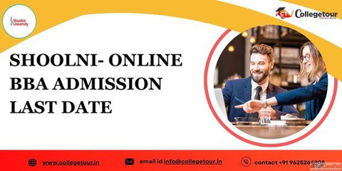 Shoolni- Online bba admission last date