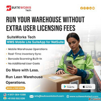 SuiteWorks Tech NetSuite WMS Mobile App Warehouse Management...