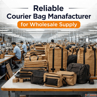 Reliable Courier Bag Manufacturer for Wholesale Supply