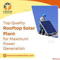 Top Quality Rooftop Solar Plant for Maximum Power Generation