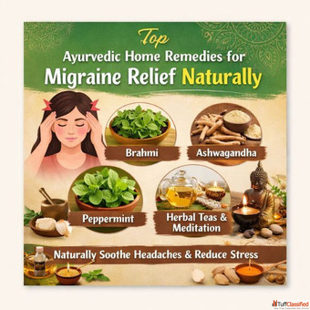 Top Ayurvedic Home Remedies for Migraine Relief Naturally