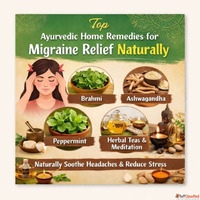 Top Ayurvedic Home Remedies for Migraine Relief Naturally