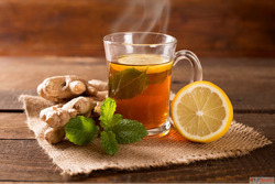 Zesty Herbal Lemon Tea - Light Fresh Revitalizing