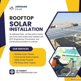 Rooftop Solar Services in Lucknow for a Smarter Future