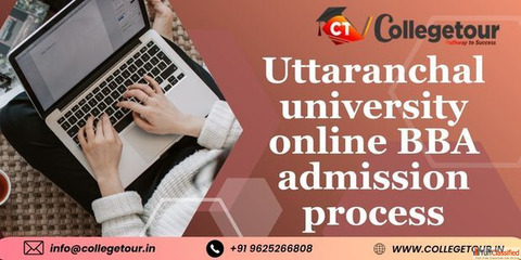 Uttaranchal university online BBA admission process
