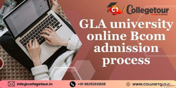 GLA university online Bcom admission process
