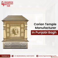 Corian Temple Manufacturer in Punjabi Bagh for Elegant Desig...