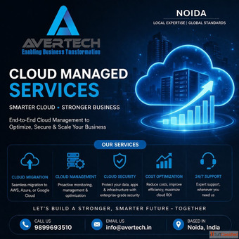 Cloud Managed Services Company in Noida - Avertech
