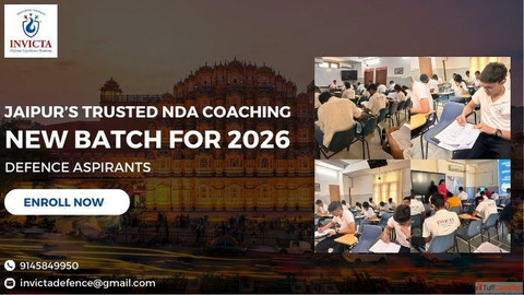 Jaipur's Trusted NDA Coaching New Batch for 2026 Defence Aspirants