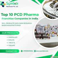 Top 10 PCD Pharma Franchise Companies in India