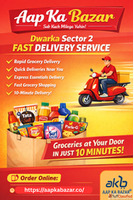 Dwarka Sector 2 Fast Delivery Service Aap Ka Bazar