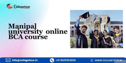 Manipal university online BCA course