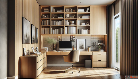 Smart Multi-Functional Home Workspace Design for Modern Living