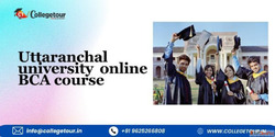 Uttaranchal university online BCA course