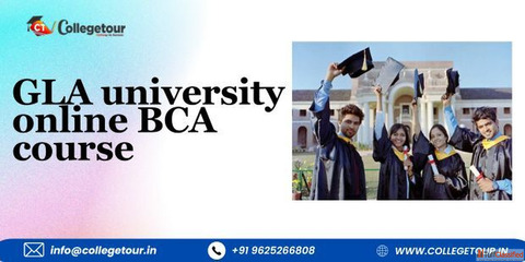 GLA university online BCA course