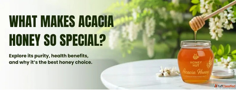 Buy Pure Acacia Honey Online - Best for Health Daily Use