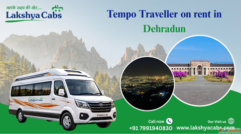 Tempo traveller on rent in Dehradun Dehradun tempo traveller service