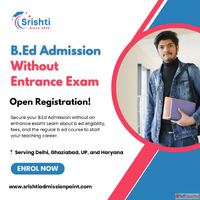 Direct B.Ed Admission Without Entrance Exam - Limited Seats ...