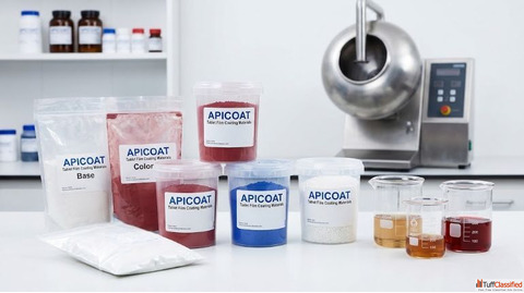 Apicoat Tablet Film Coatings Solutions from Spraycel Coatings