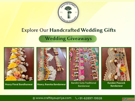 Handcrafted Wedding Gifts - Wedding Giveaways