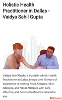 Holistic Health Practitioner in Dallas - Vaidya Sahil Gupta