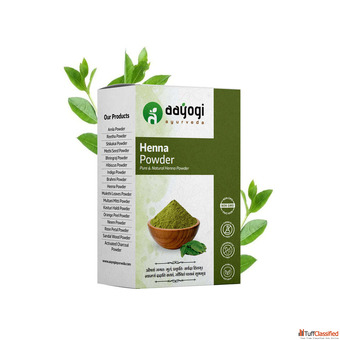 Mehandi Powder for Hair Natural Shine Herbal Hair Care